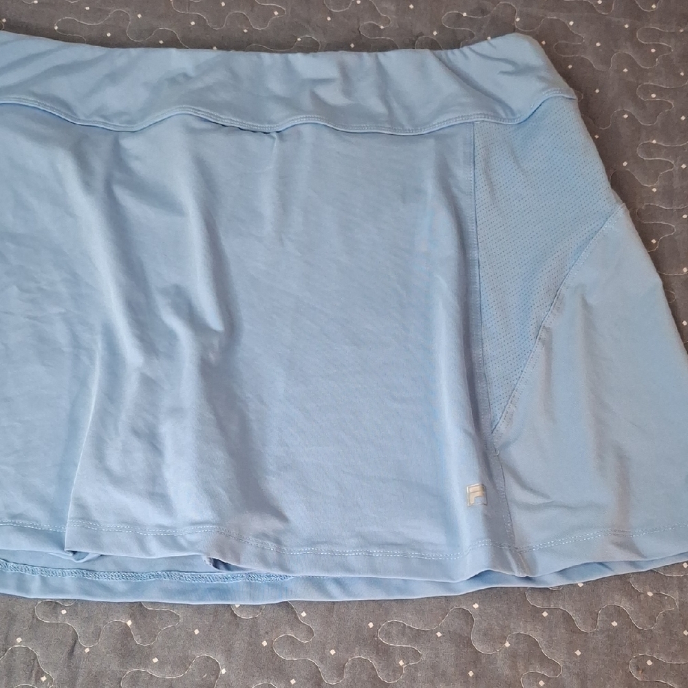 Fila Light Blue Athletic Skort size XXL